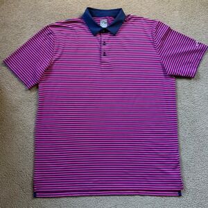 Callaway Opti-Dri Polo Shirt Men's Extra Large Pink Purple Golf Preformance
